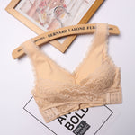 Side Buckle Bra Beige